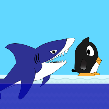 Shark vs Penguin