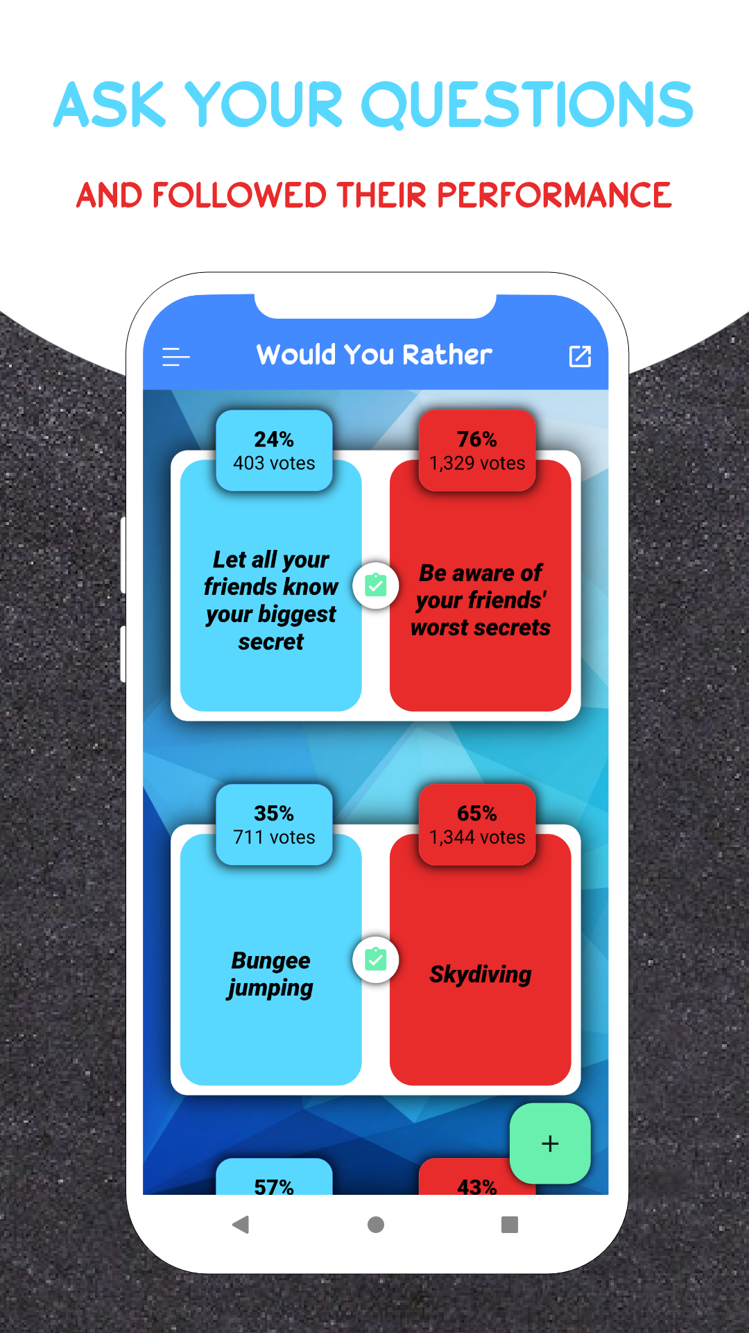 This Would You Rather app : r/mildlyinfuriating